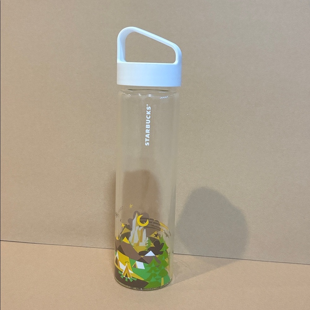 Starbucks "You Are Here" collection Colorado Glass Water Bottle 18.5 OZ